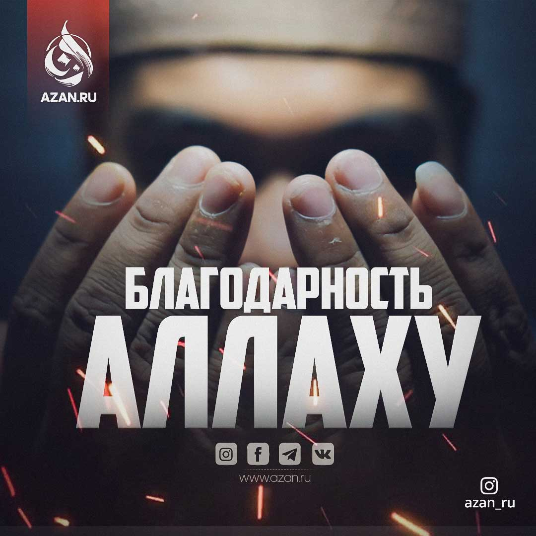 Благодарность Аллаху