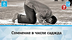 Сомнение в числе саджда