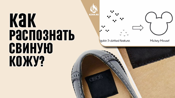 Как распознать свиную кожу?