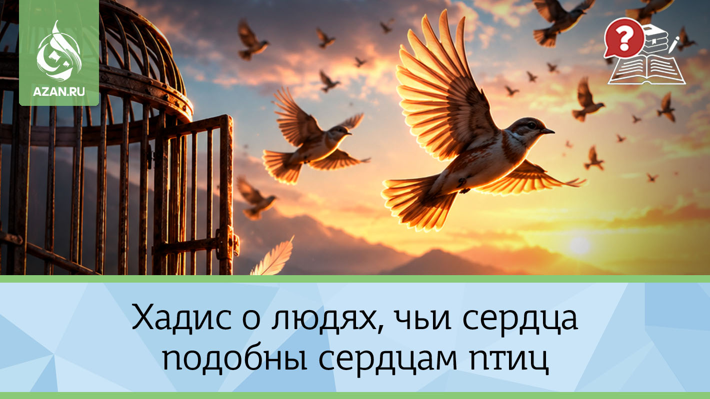 Хадис о людях, чьи сердца подобны сердцам птиц