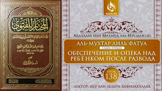 138 урок. Обеспечение и опека над ребёнком после развода