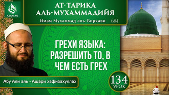 Урок 134. Грехи языка: разрешить то, в чем есть грех